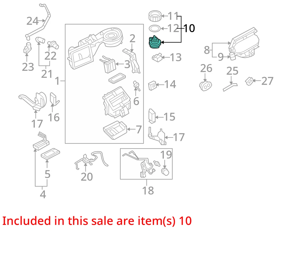 Ford Explorer 2006 calefacción aire acondicionado motor fabricante de equipos originales 109 k millas - LKQ349843619 Foto 4 de 4