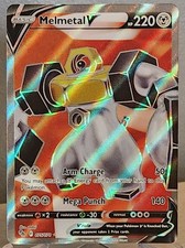 Melmetal V Rare Ultra Sword & Shield Pokémon GO 75/78