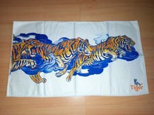 New Genuine Tiger Beer/Lager White Bar Cloth For Man Cave Or Man Hut From Asia