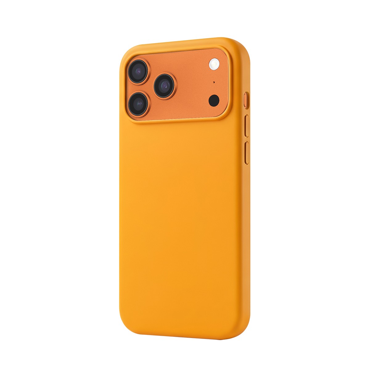 Coque silicone magnétique iPhone 17 Pro Max idéale pour filmer en voyage sans rayure