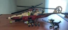 LEGO Dino Attack 7477 T-1 Typhoon Helicopter, 100% complete. Check description