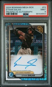 その他 Bowman Chrome Ethan Salas patch Auto Ethan Salas Autograph | eBay