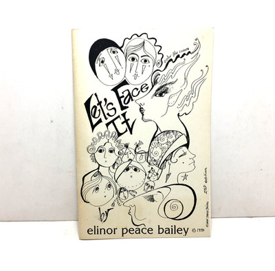 Let's Face It by Elinor Peace Bailey - how-to doll faces Vintage booklet