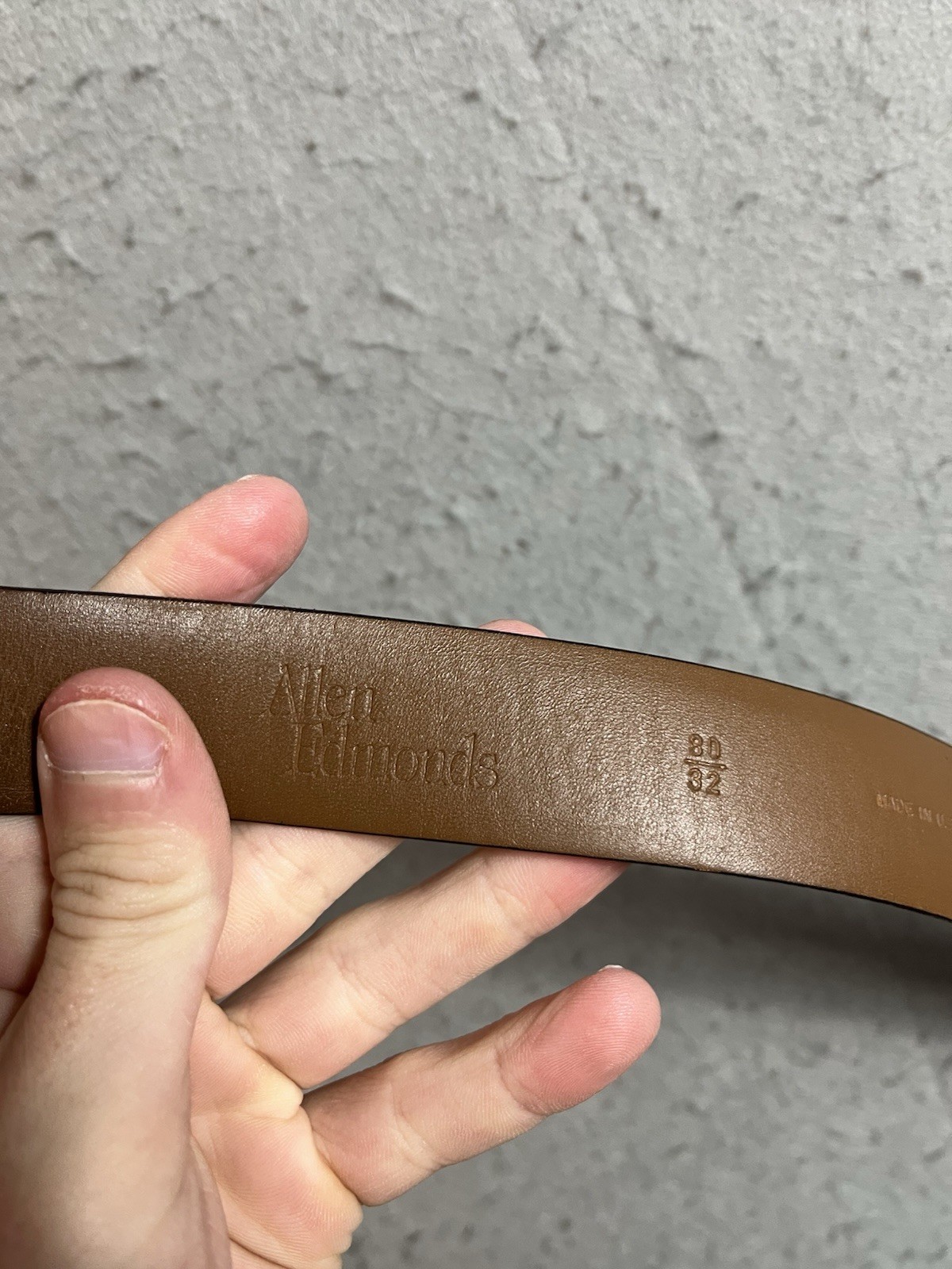 Allen Edmonds 66540 Wide Basic Brown Calfskin Lea… - image 6