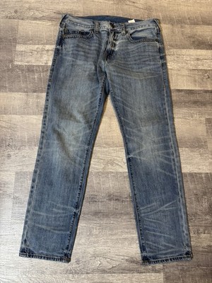 True Religion Men s Geno Relaxed Slim Jeans Size 36 x 34