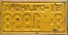 1951 Oklahoma License Plate — photo 2