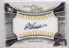 2011 ITG Heroes and Prospects Gold Stitch /19 Arodys Vizcaino #BTS-AV Auto 0lm