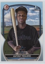 2023 Bowman Prospects Sky Blue 417/499 Antony Peguero #BP-62 1st9