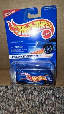 Hot Wheels 1996 First Editions - VW Drag Bus - Error Card - Street