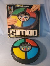 Vintage 1978 Simon Electronic Game Original Box Milton Bradley Tested Working 