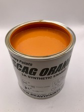 Scag Mower Orange Enamel Paint 1 Litre Tin