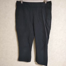 MARGARET HOWELL 578-0143511 Size 3 Cotton Linen Cropped pants 4-0507M  
