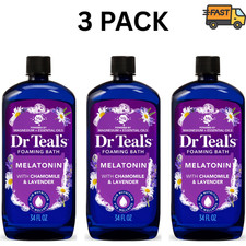 Dr Teal's Sleep Bath Foaming Bath 34 fl oz Lavender Pack of 3