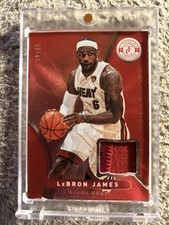 2012-13 Panini Totally Certified Red LeBron James Jersey Patch 49/49 Mint 👑🐐💎