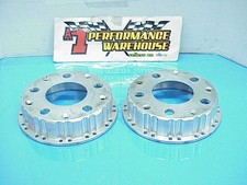 2 Performance Friction Aluminum 5 X 5 Brake Rotor Hats Nascar