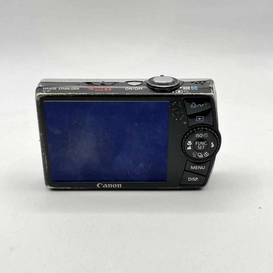 Getestet ✅ I Canon Ixus 870 IS Digitalkamera 10.0 MP Kompaktkamera Silber Y2K - Bild 3 von 4