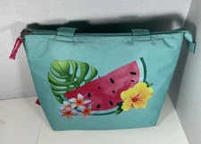 Fridge Pak Insulated Cooler Graphic Lunch Tote Tropical Watermelon