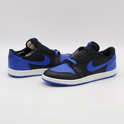 IB1981-004 Nike Air Jordan 1 Low '85 Black and Royal Blue (Men's