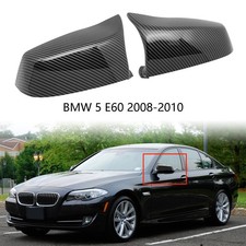 2x Carbonfaser-Stil Au�enspiegelkappen F�r BMW 5er GT F07,6er F13 Coupe 11-15