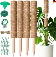Mactoou Monstera Rankhilfe, 4 StüCk 41CM Moosstab FüR Monstera, Pflanzstab K