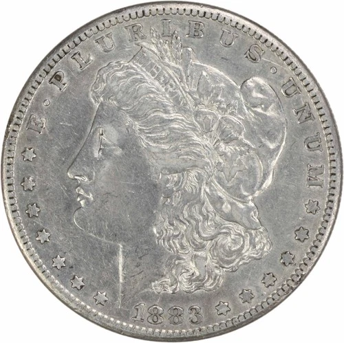1883-S Morgan Silver Dollar EF Uncertified #210