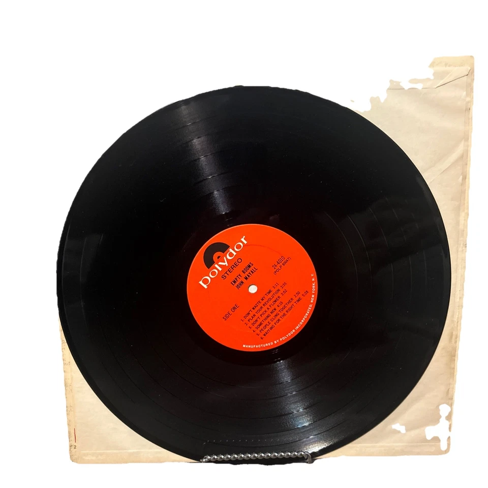 JOHN MAYALL: empty rooms POLYDOR 12" LP 33 RPM - Image 3 of 4