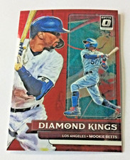 2022 Donruss Optic #27 Mookie Betts Red Pandora Prizm /99 Dodgers            A41