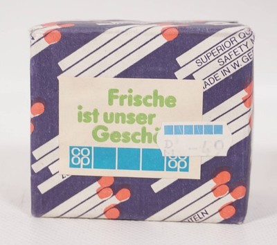 Vintage original Welt Hölzer 10er Pack Streichhölzer in OVP Coop Superior Safety