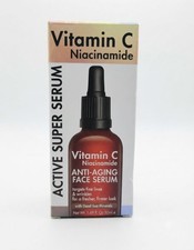 Spa Cosmetics Vitamin C Niacinamide Anti-Aging Face Serum 1.69 fl oz