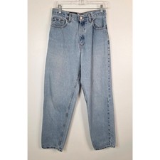 Vintage Levi's 560 Jeans Light Wash Loose Fit Straight Leg Miss Size 10 USA Made