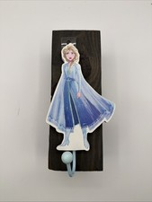 Disney Frozen ELSA Decorativo MDF Gancho de Pared Abrigo Mochila Niñas Habitación Hogar Decoración