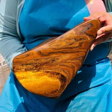 4110g Rare Natural Beautiful Tiger Eye Mineral Crystal Specimen Healing 1039