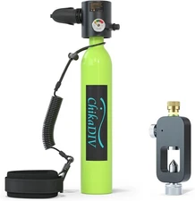 Lung Tank Mini Scuba Tank,0.5L Dive Portable Lungs Kit,Scuba Gear for Recreation