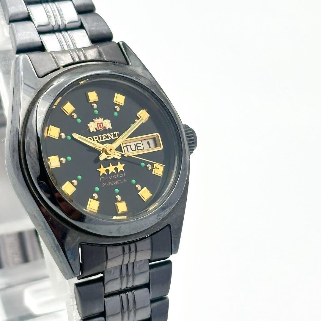 Orient Crystal Day Date Automatic Watch 26x30mm W… - image 1