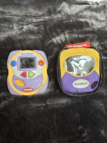 Purple and Yellow Playskool VideoNow Jr. Personal Digital Video System with Case