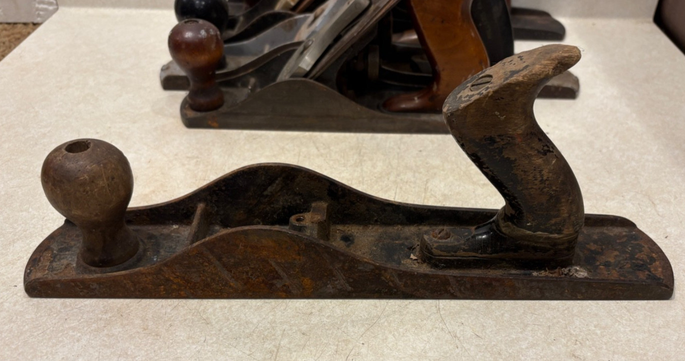 LOT OF 5 WOOD PLANES MADE IN USA PARTS OR REPAIR