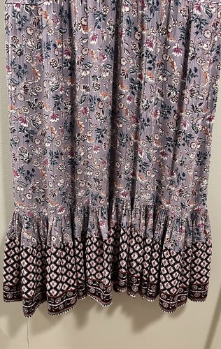 Women’s The Pyramid Collection Ruffle Tier Dress Cottagecore Boho Large - Picture 5 of 7