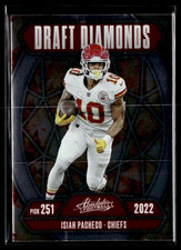 2025 Panini Absolute Football Draft Diamonds #DD-IPO Isiah Pacheco