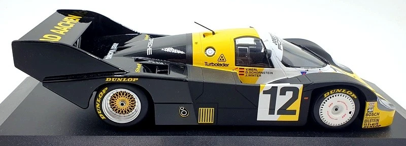 Minichamps 1/18 155 846612 - Porsche 956K Schornstein Bad Aachen Monza '84 - Image 3 of 4