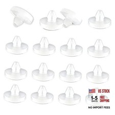 12 Pcs 90541-06036 Brake Switch Stopper, Automatic Brake Pedal Pad Brake white
