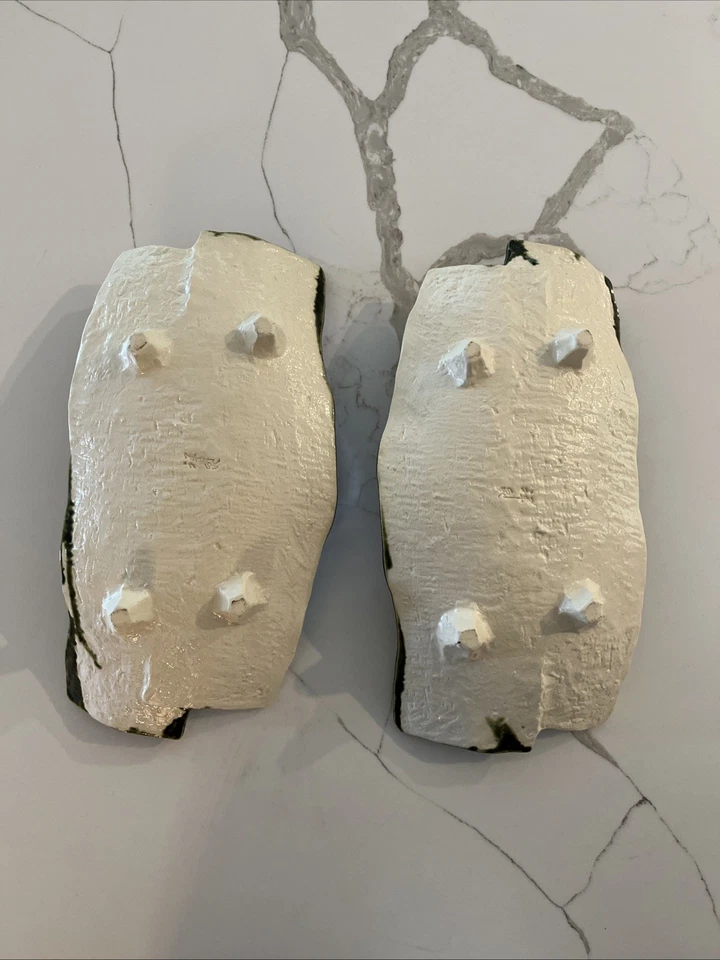 Plato largo japonés Mino Ware tamaño grande Sashimi Tenpura Sushi Japón Foto 4 de 4