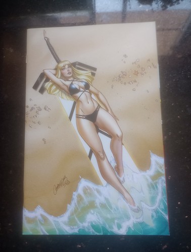 Marvel Swimsuit Special #1 J. Scott Campbell Magik Cover C Virgin Variant
