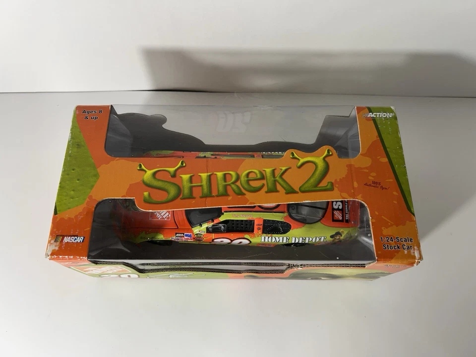 Action Tony Stewart #20 Depot Shrek 2 Monte Carlo Diecast 1:24 NASCAR 2004 D6 - Image 3 of 4