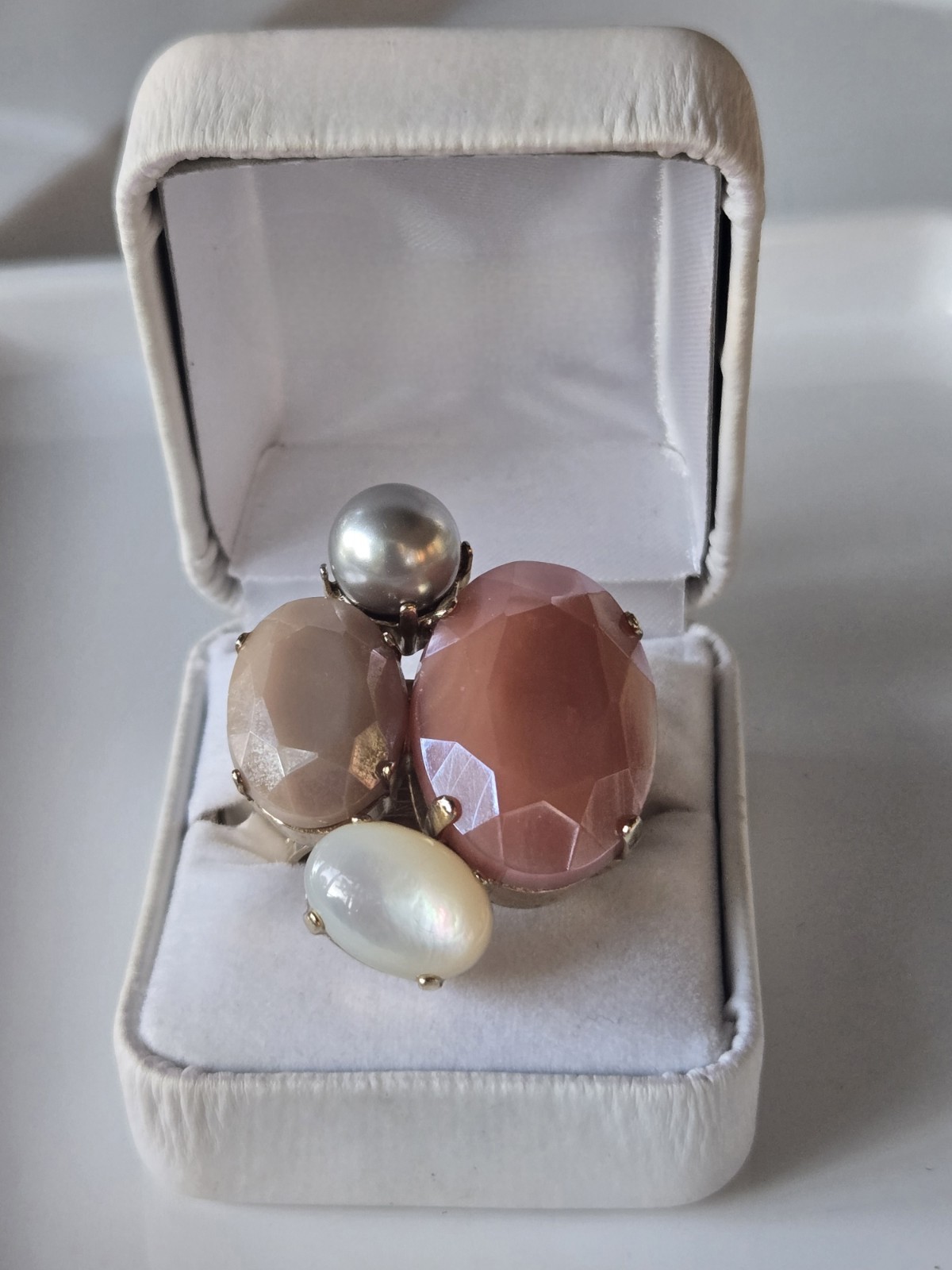 Philippe Ferrandis Paris Signed Statement Ring Pi… - image 1