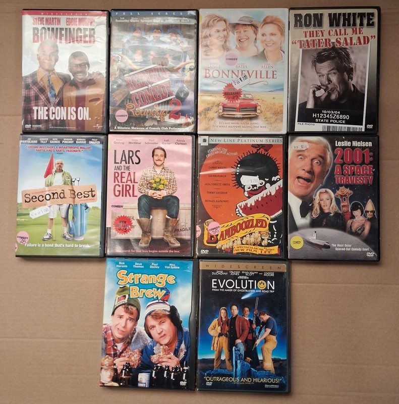 DVD LOT of (10) assorted COMEDY Movies!      D-8