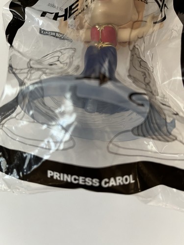 Nuovo - 2023 McDONALD'S Disney The Marvels Super Heroes Giocattolo #4 Principessa Carol - Foto 2 di 3