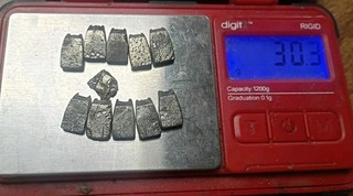 Scrap Silver Electrical Contacts 30 Gram Lot