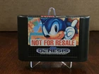 SONIC THE HEDGEHOG (NOT FOR RESALE) - SEGA GENESIS - Cartridge Only - 1991