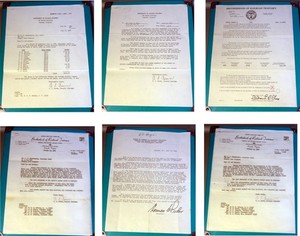 1960's Lot of Railroad Correspondence Norfolk & Western Brotherhood RR Trainmen