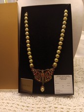 Beautiful Heidi Daus  MONARCH MADNESS  Beaded Crystal Pearl Necklace